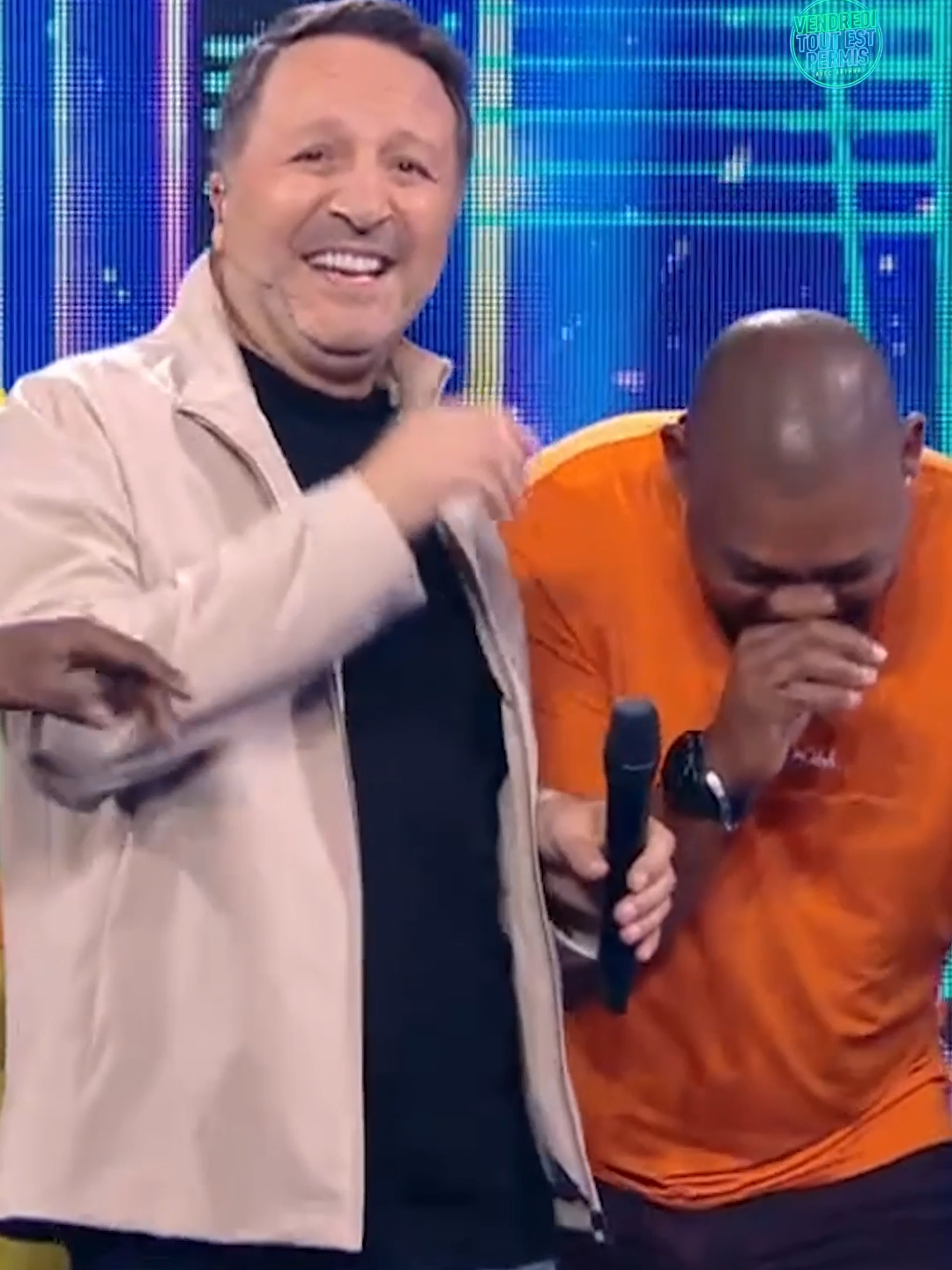 Ce public est exceptionnel ! Merci pour ce moment Alain 😂 👉 #VTEP, de retour sur @tf1 ce vendredi soir !