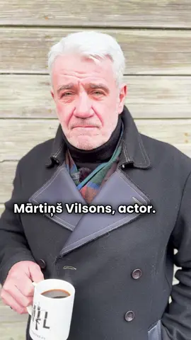 Martins Vilsons Actor | 3 questions over a cup of coffee #actor #interview 