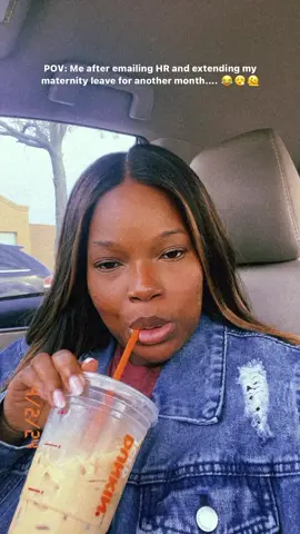 …. that’s right, not a care in the world after hitting send!🤣😌 And I love that for me! ❤️👏🏾🎉 Bj is my second baby, but he’s the first baby that I’ve had to honor a maternity leave time frame. Madyson was born in the thick of the pandemic- I worked from home and was with her for almost 2 years.. a true blessing.🥹💕 I knew when I had another child I would probably not get that same luxury- so I’m taking FULL advantage of my maternity leave, fmla, and pto! My old return to work date is quickly approaching and I couldn’t imagine being away from my baby just yet.. soo I emailed and told them to extend it an extra month.. (heavy on the told, not ask.. respectfully!😌)  Returning to work after a baby is so ghetto🙄😑.. but I love what I do so when I return it’ll be worth it.❤️However, I will continue soaking up all the newborn snuggles and love while I can because they definitely don’t last forever and nothings more important than that right now. 💙✨ #maternityleave #workingmom #newmomoftwo #mommy #daughter #son #working #makechoice #pto #fmla #newmom #postpartum 