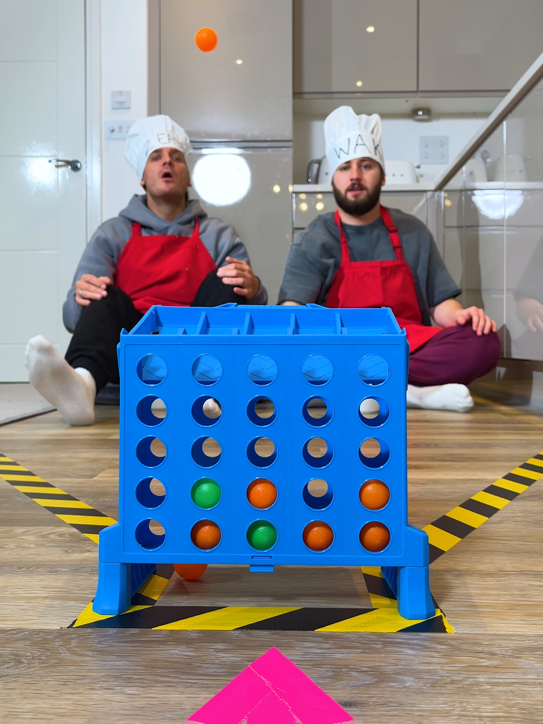 We can't stop playing this #connect4 #challenge #friends