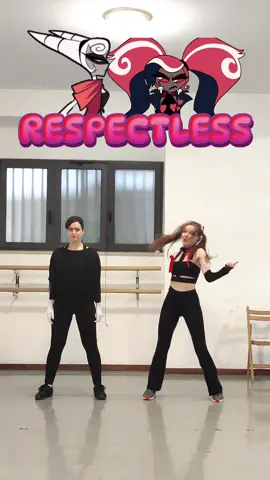 Respectless 😤🔥 The angel head breaks us.. 😂 You asked for it and here it is🫣 Dancers: Ruri 🩵 and Tsuki 💙 Choreo by Ruri🩵 . . @Ahstra @Aurora Saber 🩵💙 #hazbinhotel #hazbin #hazbinhotelcosplay #hazbinhoteldance #velvette #carmillacarmine  #velvettehazbinhotel #respectless #foryoupage #dancetok #hazbinhotelmeme #hazbinhotelfanart 