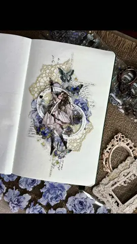 🏹 #scrapbookideas #journalasmr #asmrscrapbook #junkjournalwithme #stickerasmr #скрапбукинг #washitapeart #fypシ゚ #collageart 