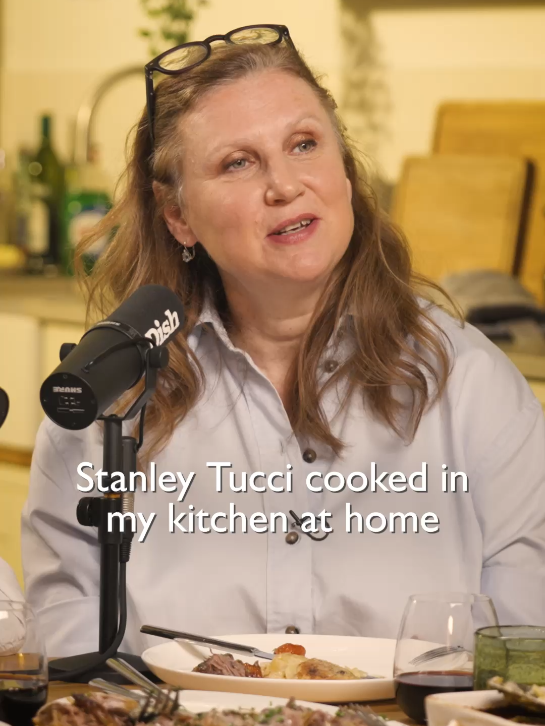 Leave Stanley alone! The hilarious #SiobhanMcSweeney joined us for Dish from @waitrose  Listen now wherever you get your podcasts! ✨ #podcast #pottery  @nickgrimshaw  #angelahartnett  #DerryGirls
