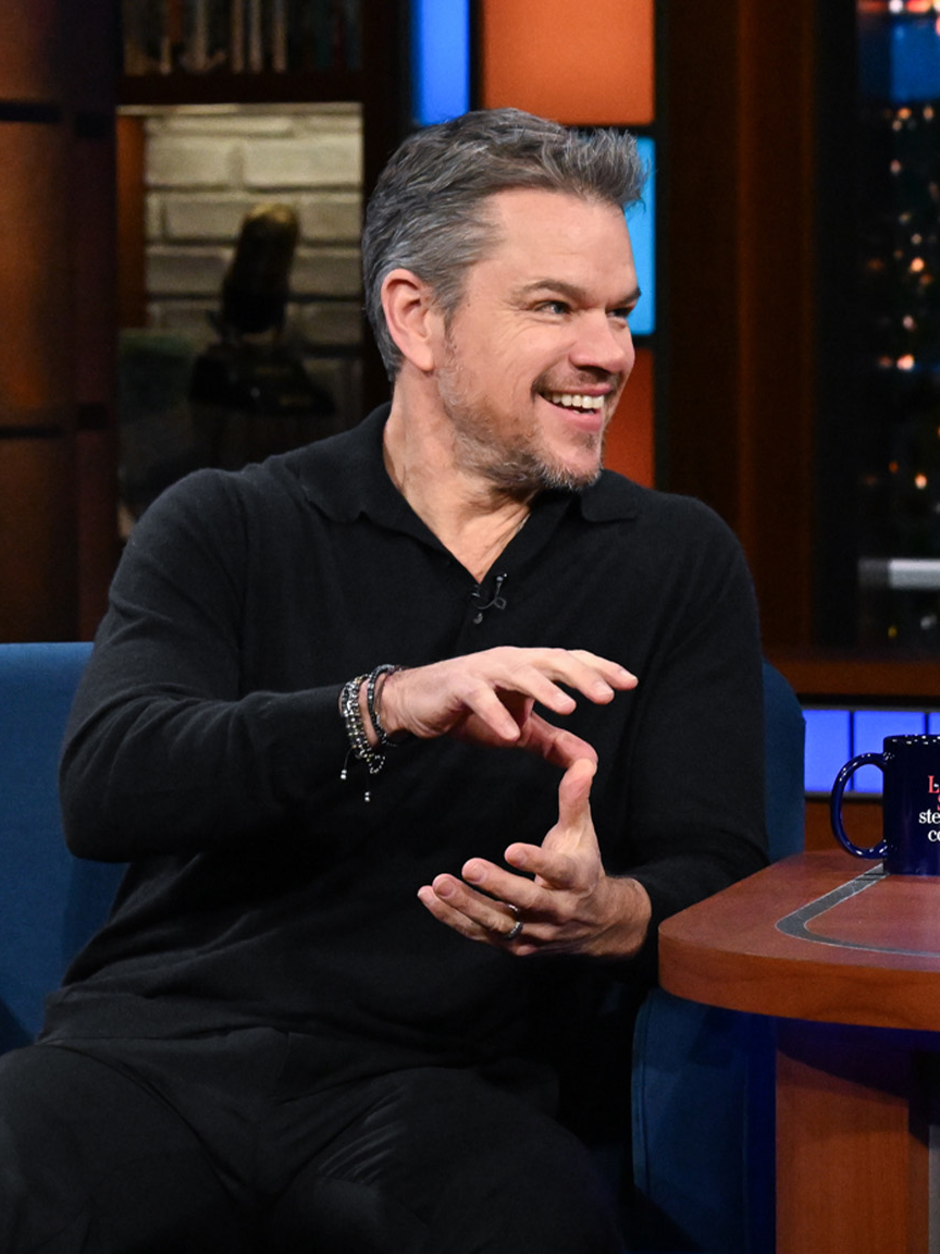 Matt Damon shares an incredible story about the cat he adopted from Costa Rica. #Colbert