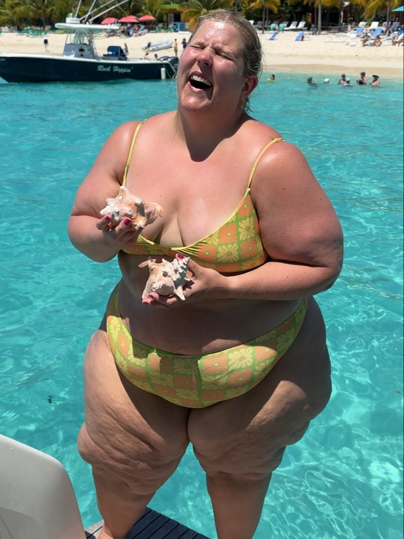 All the swimwear I wore on my latest trip! #plussizeswimwear #bikini #travelblogger