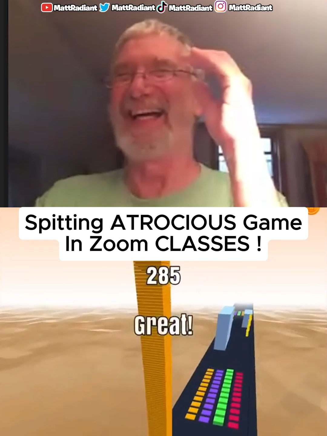 #fyp #zoomtrolling #funny #mattradiant #lifeandscars #speed