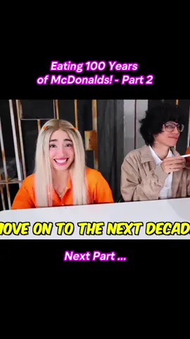 Eating 100 Years of McDonalds! - Part 2 #hudsonmatter  #saymatte  #fatherdaughter  #date  #daughter  #mydaughter  #viral  #trendingsong  #fyp  #saysaymatter  #jordanmatter #StokesTwins #Eating100YearsofMcDonalds!