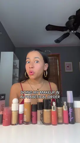 Doing my makeup in alphabetical order😭 (fail) #grwm #makeup #fyp 