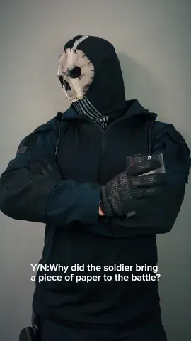 Dad jokes - I want to listen to her... not you rookie .. so zip it.  #cosplayer #ghostmw2 #simonrileyghost #mdni #masktok #maskmen #BookTok #callofduty #fypシ #fyp #simonriley #cosplay #ghost #mw2 #ghostpovcodghostcosplay  some voices are AI generated 