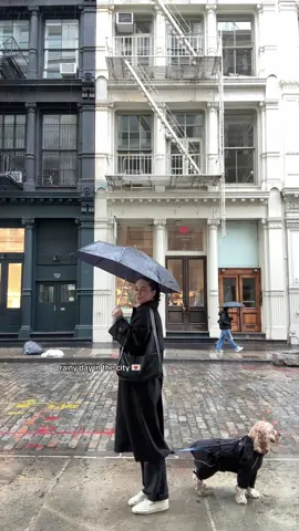 his little rain suit 🥲🫶🏼