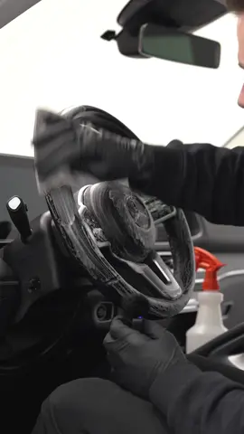 What’s your favorite interior cleaning tool? Our Scrub Pads is definitely one of mine! #cardetailing #autodetailing #detailing #carcleaning #scrubpad #asmr #asmrcleaning #satisfying