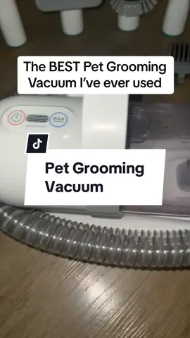 Perfect for the dogs about to shed that winter coat 😅 #petgrooming #petvacuum #pet #vacuum #grooming #foryo #tiktokshopping #viraltiktokshop 