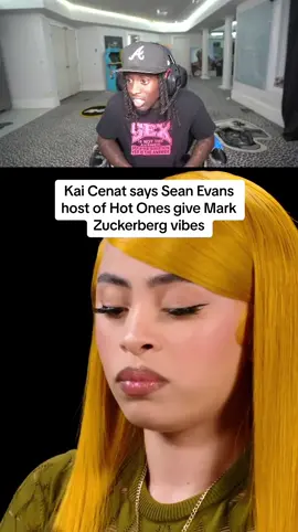 Lol why he looking at Ice Spice eating like that…. #fypシ #fyp #kaicenat #kaicenatclips #hotones #icespice #markzuckerberg #twitchstreamer #viral 
