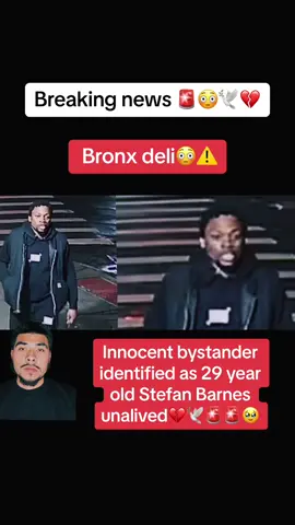 #greenscreenvideo #greenscreen Innocent bystander identified as 29 year old Stefan Barnes unalived💔🕊️🚨🚨🥹 #newyork #deli #bodega #viral #news #breakingnews #newstok #tiktok #foryou