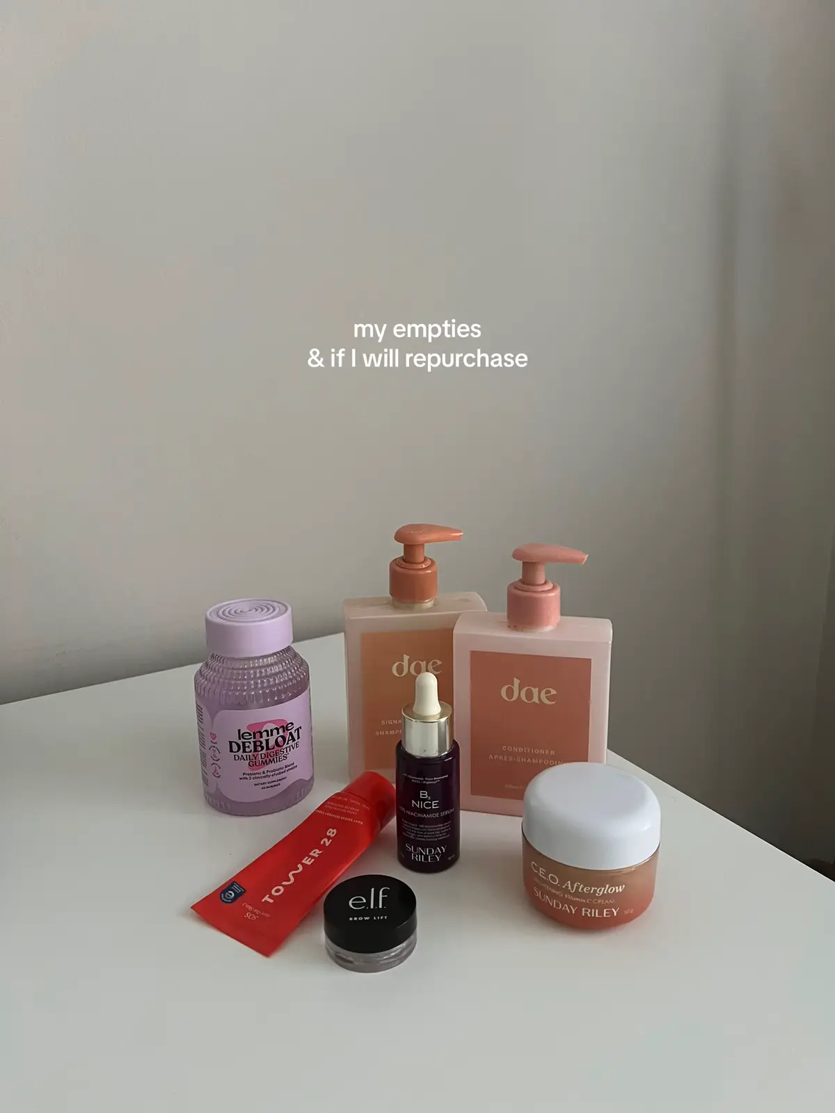 def some good empties this month #empties #emptiesreview #makeup #beauty #fyp #foryou #BeautyReview #beautyfavs #lemme #sephora #sephorasale 