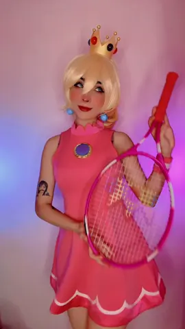 Recomienden más trends para hacer, ya no me sepo más :( #princesspeach #mariotennis #cosplay #peach 