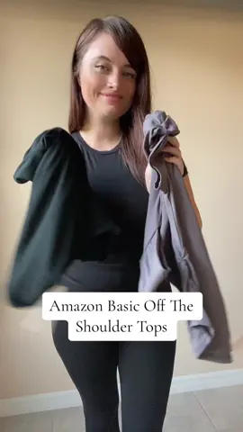 Perfect off the shoulder tops you need this spring! Linked in my amazon storefront! #amazonfashion #amazonmusthaves #amazon #amazonfavorites #springfashion #amazonbasics #fyp 