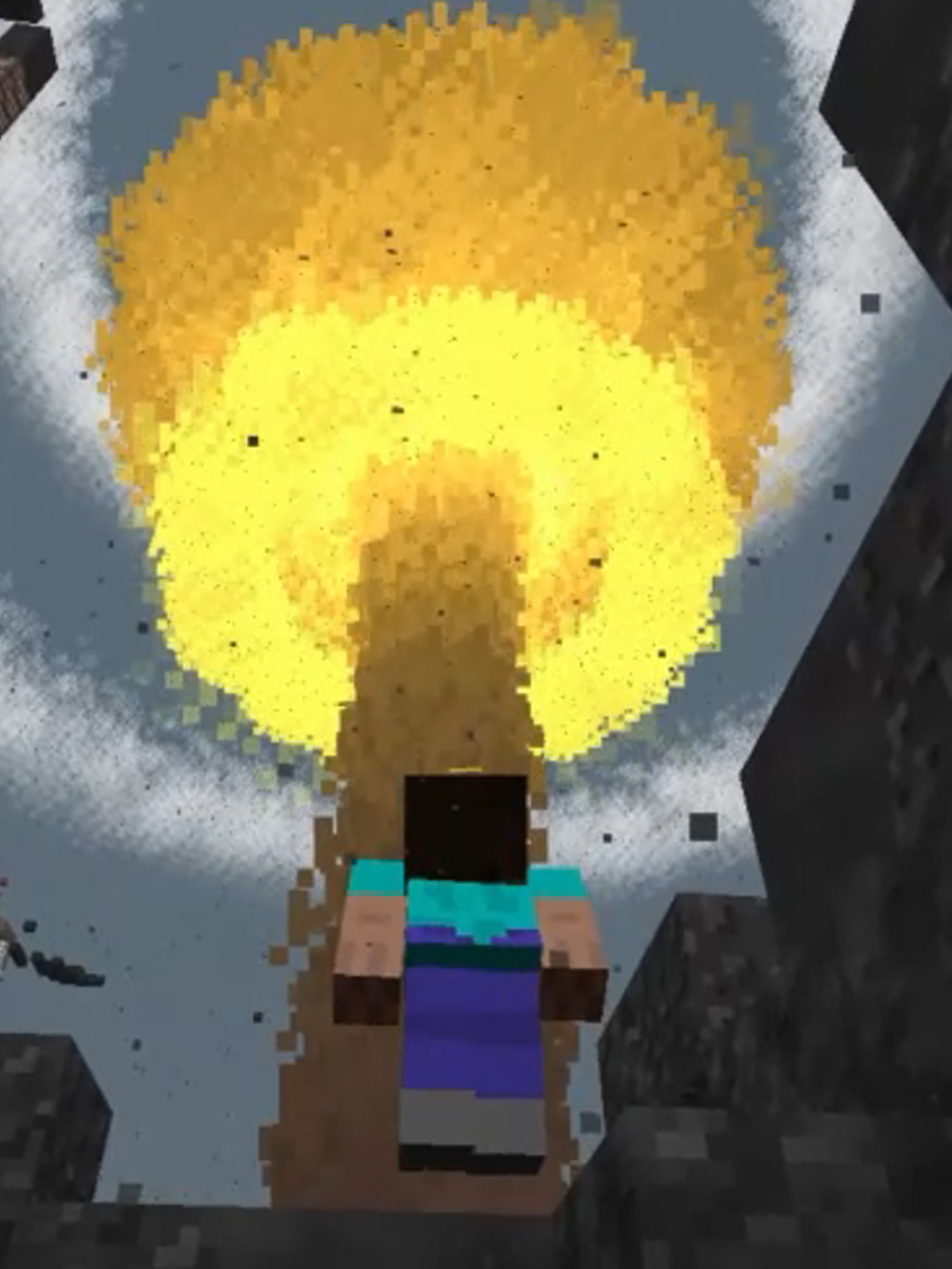 NUKE cae en CUIDAD#Minecraft #daarick