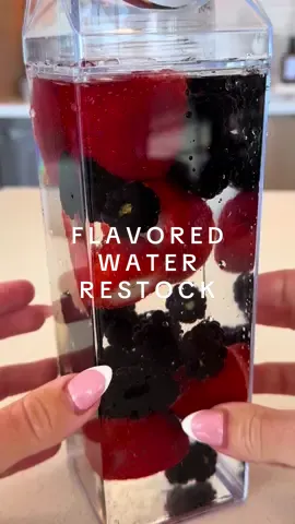 Let’s restock my flavored water! Which would be your favorite?? 🥒🍋🧃##restock#asmr#restocking#flavoredwater#organized#fridgerestock#satisfying#juice#DIY
