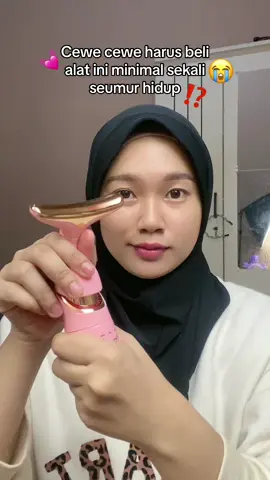 Demi apapun ini berguna banget! nyesel knpa baru beli padahal udah sering lwt difyp!😭💓 #3in1alatpijatwajah #alatpengencangwajah 