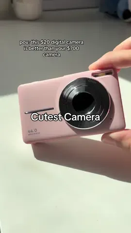 literally so good. comes with a memory card so u can export ur gallery to ur phone or laptop. u can take pics and videos  #camera #digitalcamera #girly #y2k 