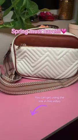 Gorgeous cross body bag from TikTok shop 🥰 #tiktokshopfinds #springmusthaves #springsavings #lasvegasmom #lasvegasvlogger 