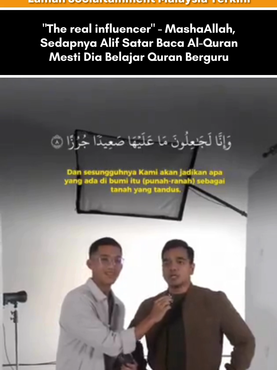 Respect dengan Qawi & Alif Satar sebab selalu bagi inspirasi kepada genarasi sekarang. Kredit: @qawiyaro  Jangan lupa untuk Like, Comment. Share dan Follow Lobak Merah! :orange_heart: Terima Kasih! #fyp #fypシ #lobakmerahmy #beritaditiktok #viralstory #trending #trendingnewsmalaysia #ceritaviral #terkini #viralupdates #storyviral