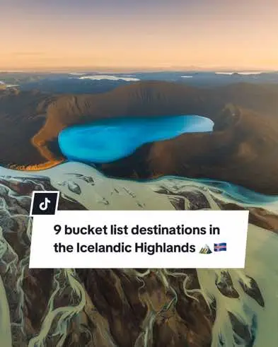 Where would you go first? 🇮🇸 The Icelandic Highlands is an absolute paradise for those who love to spend time in the great outdoors 🏔️🏕️❤️ Check out this treasure chest of incredible sites just waiting to be explored! 🤩 Locations 📸 📍 Sigöldugljúfur 📍 Lakagígar 📍 Kerlingarfjöll 📍 Mælifell 📍 Ljótipollur 📍 Landmannalaugar 📍 Ófærufoss 📍 Rauðibotn 📍 Skyggnisvatn Save these bucket list destinations in the Icelandic Highlands 🇮🇸❤️ #icelandtravelguide #iceland #thingstodoiniceland #howtotraveliceland #icelandtraveltips #whattodoiniceland #icelandtravel #goingtoiceland #bucketlist #icelandbucketlist #icelandvlog #travel #travelbucketlist #icelandadventure #fyp #foryou #foryoupage 