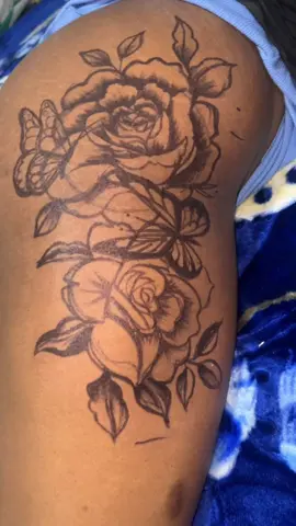 ARTBOSS TATTOOS ✍🏾🇯🇲🇬🇧🏴󠁧󠁢󠁳󠁣󠁴󠁿 #freehandtattoo #tattooideas #freehandtattooartist #thightattooidea #fypシ #TikTokBeauty #fypシ #gwaanartboss🐝✍🏾❤️💯🔥 