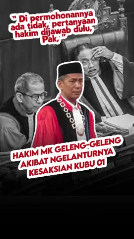 hakim mk sampai geleng-geleng akibat ngelanturnya kesaksian kubu 01. #fypシ #beritatiktok #indonesiamaju #indonesia🇮🇩 #mahkamahkonstitusi #pemilu2024 #bawaslu #timnasamin2024 