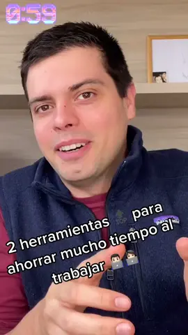 Te dejo 2 herramientas TOP para ahorrar tiempo a la hora de trabajar ⏰👩🏼‍💻. “Créditos: @paugarciamila “ #trucos #ahorro #tiempo #gratis #webs #productividad #lifehacks #guiaia