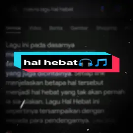 hal hebat🎵🎧#lirycs #lirik #liriklagu #halhebat #halhebatgovinda #govinda #maknalagu #fyp #fypシ 
