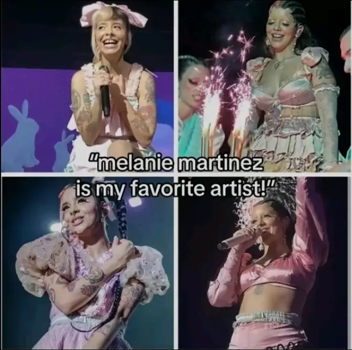 are you a real fan? #orangejuice #earthling #fake #fan #hate #hater #melaniemartinez #is #queen #foryou #crybaby #cherub #k12 