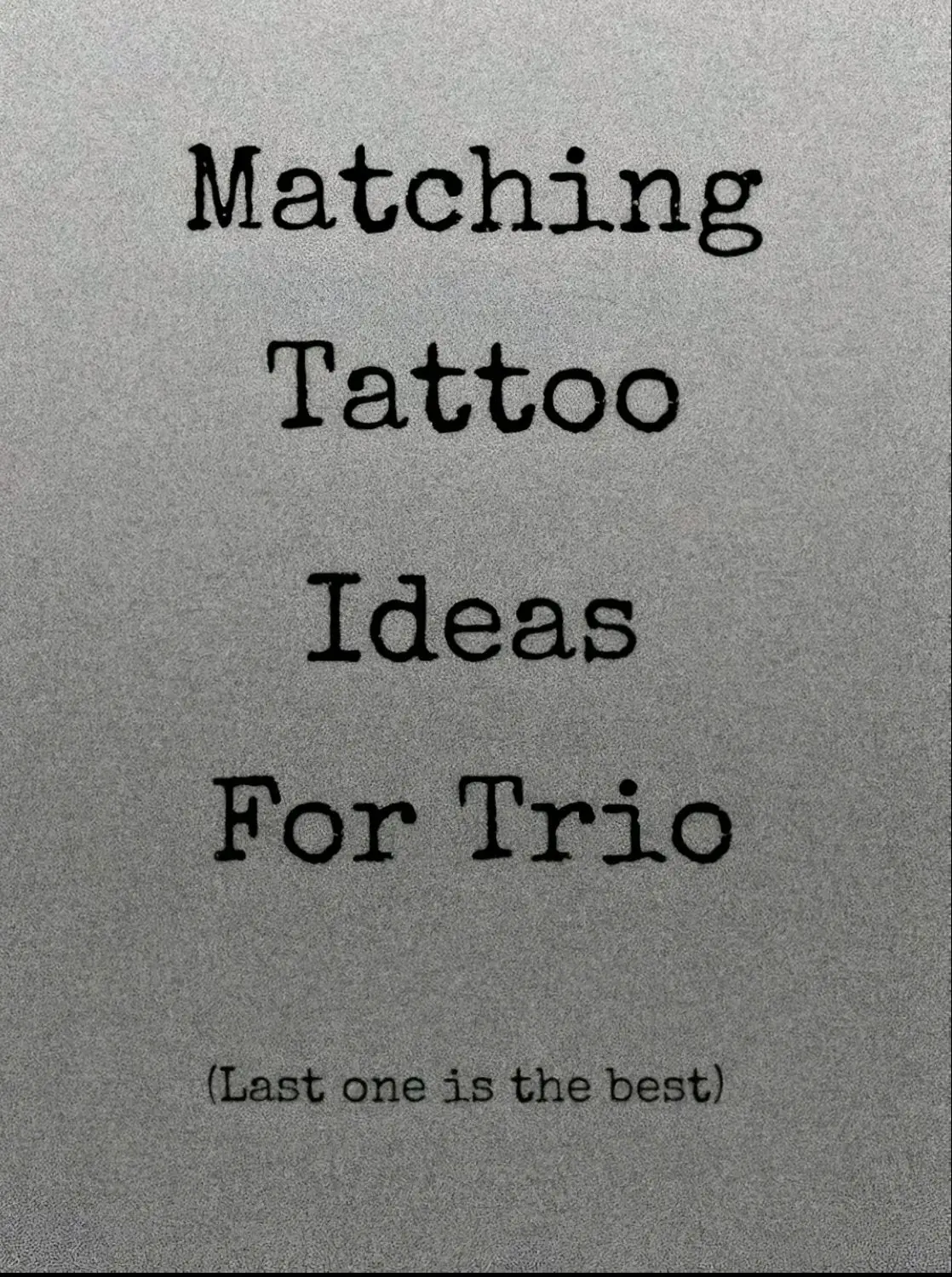 #tattoo #tat #tattoos #tattoodesign #tattooartist #matching #matchingtattoos #matchingtattoo #bestfriendtattoos #bestfriendtattoo #coupletattoos #fy #fyp #foryou #foryoupage #viral #trending #blowthisup #SA #sa #trio #triotattoos 