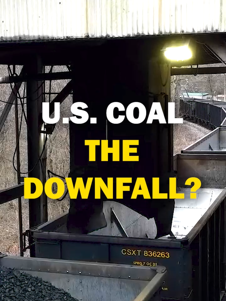 U.S. Coal: The Downfall? (2023 Report About U.S. Coal Consumption, Production, Exports & Imports) #coal #coalminer #usa #mining #downfall