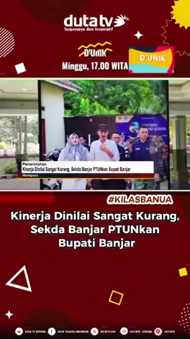 Kinerja Dinilai Sangat Kurang,  Sekda Banjar PTUNkan Bupati Banjar #kinerja #bupatibanjar #ptun #kabupatenbanjar #sekdabanjar 