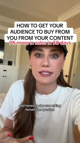 Have an audience but no one is buying? This is what you should do. #marketingpodcast #omnichannelmarketingstrategy #femalebusinessowner #marketingtips #postingcontent #femaleentrepreneur 
