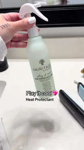 I’m shocked to see how the play it cool, a heat protectant by @Hairitage by Mindy truly protects from heat 🤩💖 . . . #hairitagehairtok #hairitageheatprotectant #ugc #ugccreator #ugccontentcreator #hairtok 