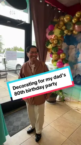 My father turns 80 this year! I wanted to decorate his party inspired by one of my favorite photographs of him that was taken back when he was a young man in Laos. Happy Birthday to my Daddy! Thank you to @MumStar for making the life size cut out!!  #fyp #birthdayparty #partydecor #birthdaypartyideas #DIY #lao #explore 