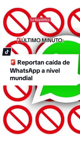 ¡No es tu internet 3G, sobrino! WhastApp tuvo una caída a nivel mundial. || #WhatsApp #Wspp #WhatsAppDown #Caida #WhatsAppCaida #Noticias #Tecnologia #Meta #FB #Facebook #Instagram #News #LaRepublica 
