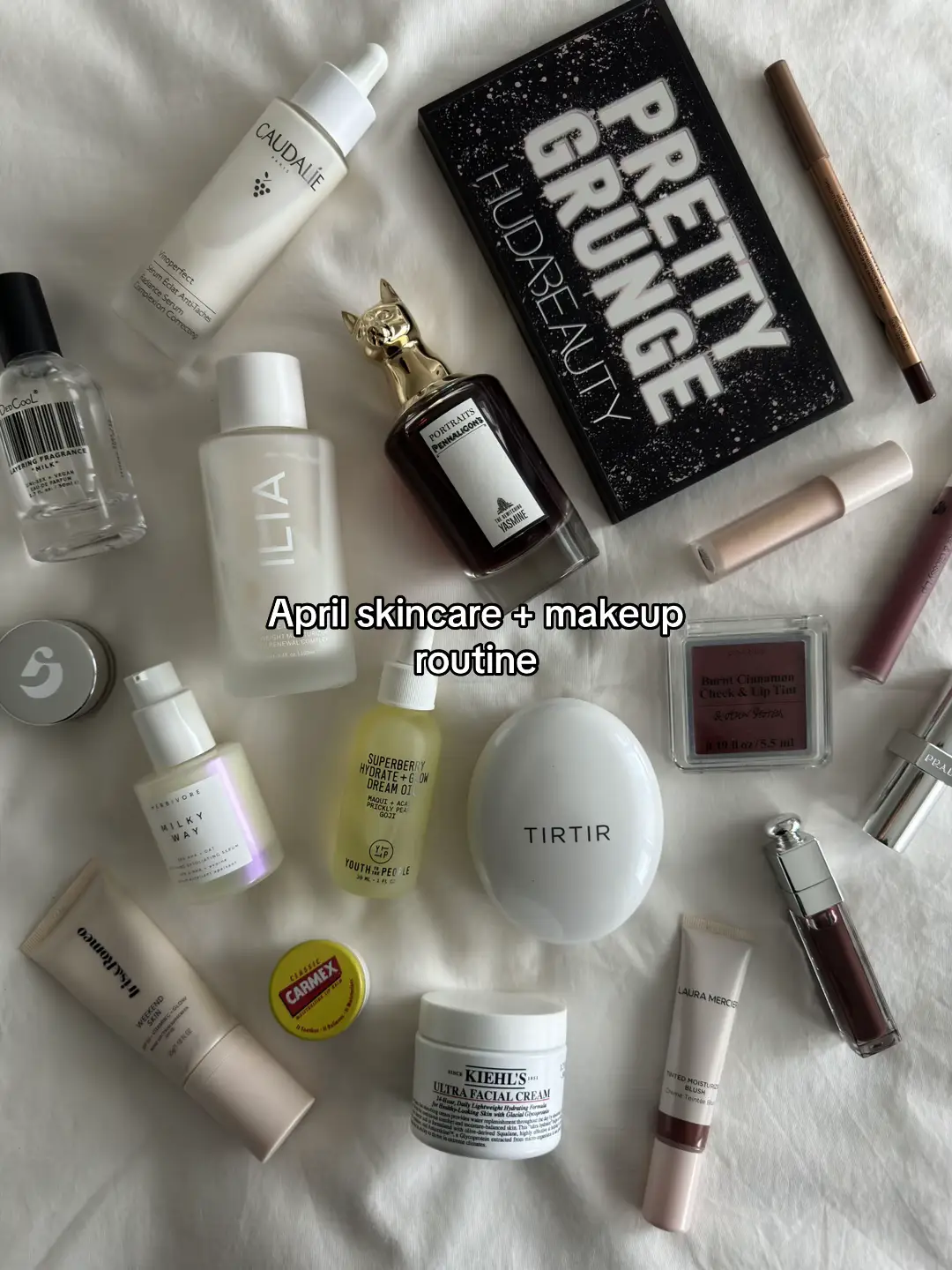the TIRTIR cushion and CT pillow talk extreme are so elite #MakeupRoutine #makeupbag #productrecommendations #makeupfavorites #milkytoner #skincareroutine #makeupforyou #sephorasale 