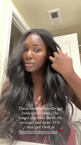 No better bundles than #PerfectTextureTresses 🤍  Shop now using my code PRINCESS for 💵 off at checkout! 🛍️  Click link in bio! 🔗  #luxurybeauty #luxurymakeup #luxurybundles #rawhair #virginhair #luxuryblackgirltiktok #luxuryblackwomen #blackgirltiktok #blackgirlluxury #blackwomeninluxury #blackgirltapeins #tapeinextensions #microlinks 