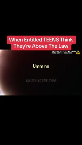 When Entitled TEENS Think They're Above The Law#cops #Accountability #fyppppppppppppppppppppppp #teen #CorruptOfficers 