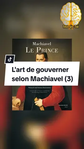 cr: le précepteur sur ytb #philosophie #machiavel #gouverner #politique 
