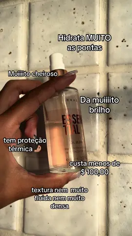Porque 1 motivo se vc tem 6 pra investir no melhor óleo que a @Braé ?? Eu já usei todos e esse realmente é o melhor 😍😍 #oleocapilar #essentialbrae #dicasdecabelo #produtosdecabelo #cabelo #viralvideo #fy 
