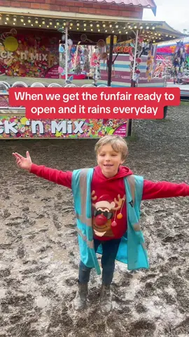 When we get the funfair ready to open to the public, and it rains everyday😩🤷🏽‍♀️🌧️ - #bensonsfunfair #bensonstiktok #badweather #mud #whathappenswhenitrains #bensons #funfair #funfairsuk #funfairs #fairground #fairgroundrides #fyp #fypシ゚viral 