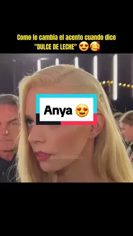 ¿Cuántas veces viste el video? 🥰😍 #cinefiloboliviano #anyataylorjoy #dulcedeleche #argentina #acento 