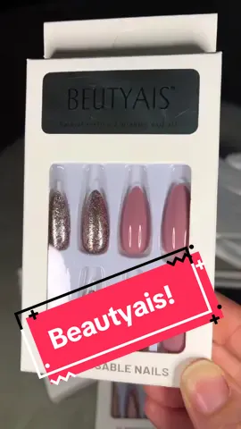 Easy to apply and very affordable! @Beutyais has over 50 styles of nails so check them out! #pressonnails #beutyais #DIY 