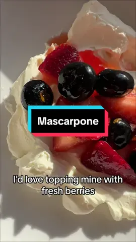 I’m really not exaggerating it’s the best mascarpone I’ve ever had!  #cheese #cheesetok #fyp #foryou #LearnOnTikTok #learnfromtiktok #learnfromme #foryoupage #fy #fypシ #cheeselover #cheesemonger 