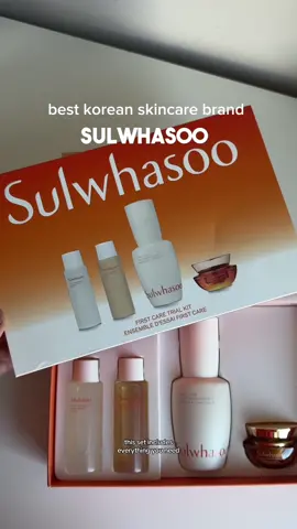 #gifted_by_Sulwhasoo - I’m OBSESSED with my new Sulwhasoo trial kit! This trial kit has everything you need for a complete routine, all in travel-friendly sizes Perfect for travel or anyone who wants to try these amazing products before committing. #sulwhasoo #skeepersfamily #SulwhasooLove #skincaretips #skincareroutines #kskincare #kbeautyproduct 